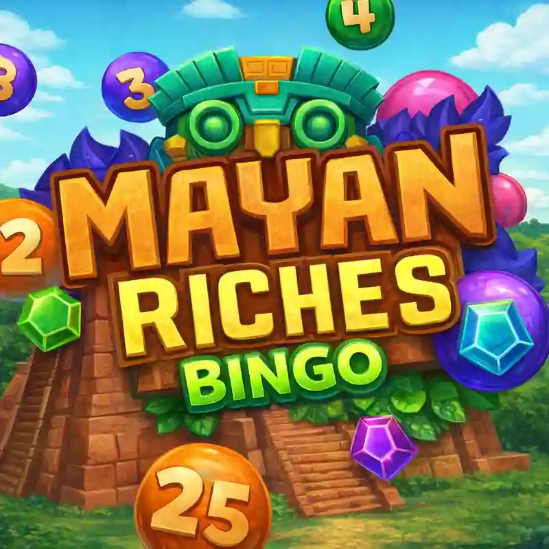 Mayan Riches Bingo scatter free spin